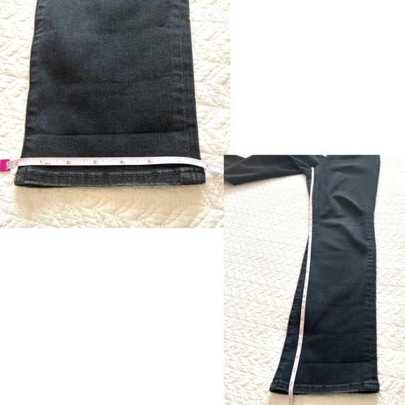 CAbi Button Fly Straight Jeans 4149  Carbon Grey Size 4 - Picture 14 of 16